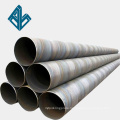 ASTM JIS Large Diameter Spiral Welded Carbon Black SSAW Steel Pipe